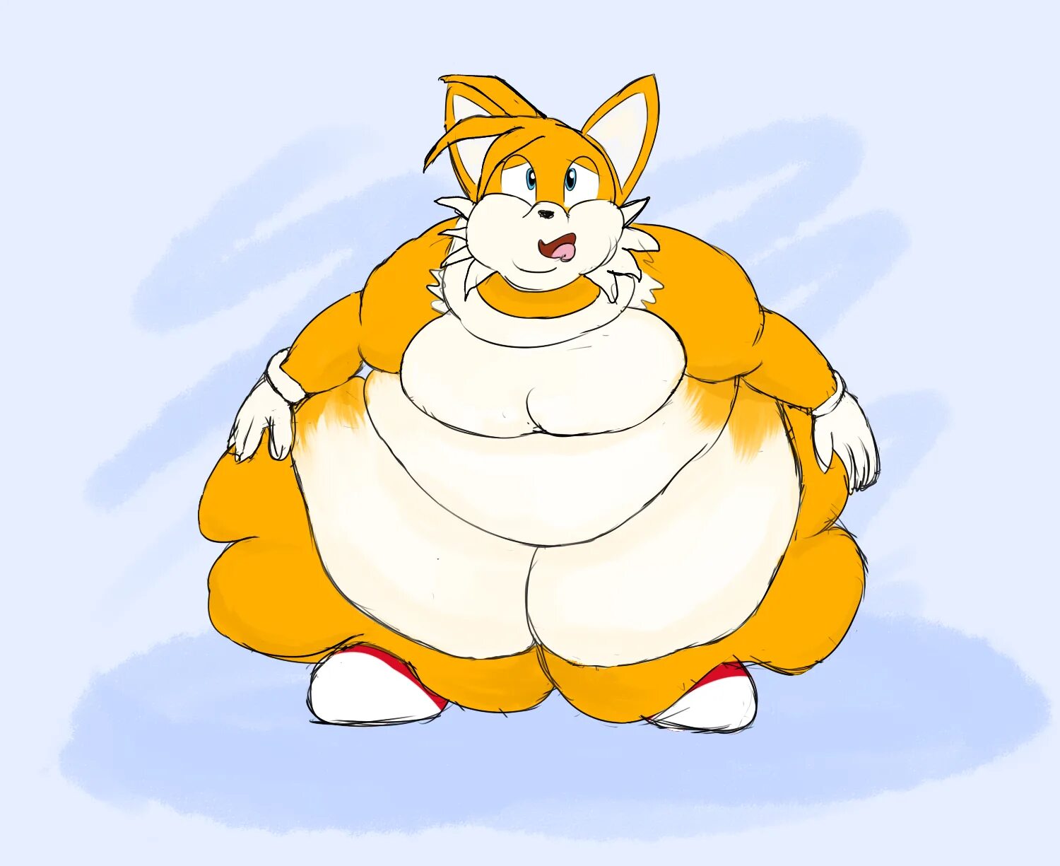 Соник fat furs. Fat Tails the Fox guyfuy. Sonic Tails fat. Fat Tails by guyfuy.