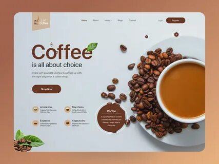 beverage cafe cafeteria Coffee House coffee shop coffee website header.