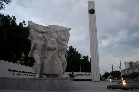 Площадь победы рязань