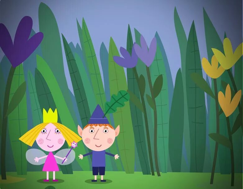 Ben and holly s kingdom. Бен и Холли. Бен и Холли Холли. Ben and Holly's little Kingdom. Эльф Бен и принцесса Холли.