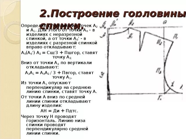 Чем отличается чертеж спинки от чертежа переда. Чем отличается чертеж спинки от чертежа переда