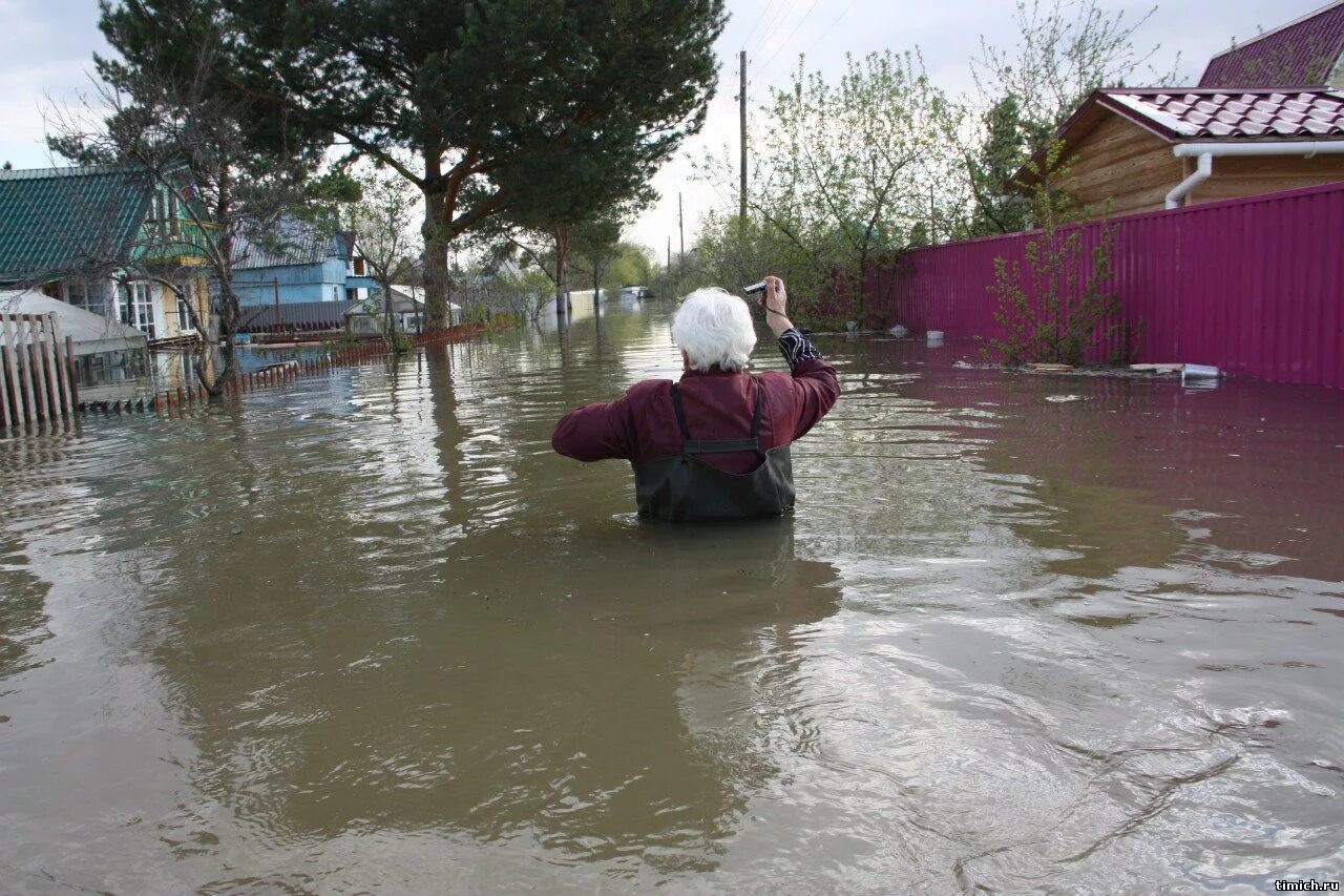 Уровень воды алей