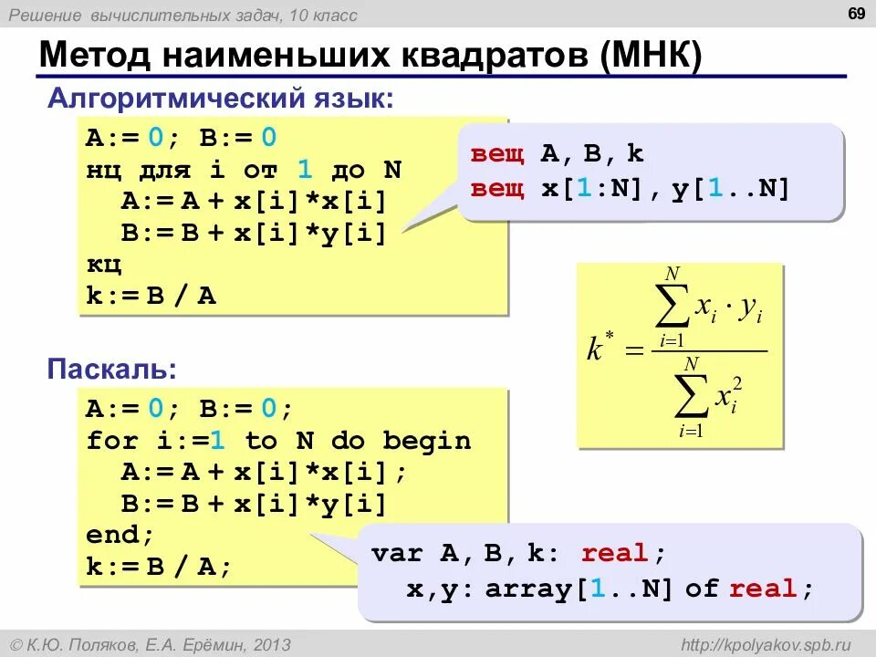 Решение численных задач. Метод наименьших квадратов формула. метод наименьших квадратов примеры с решениями для чайников. метод наименьших квадратов задачи. задача метода наименьших квадратов.