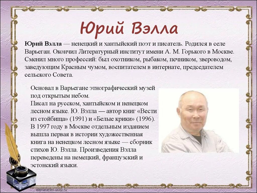 Знаменитые люди югры