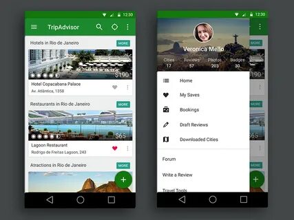 Material design travel