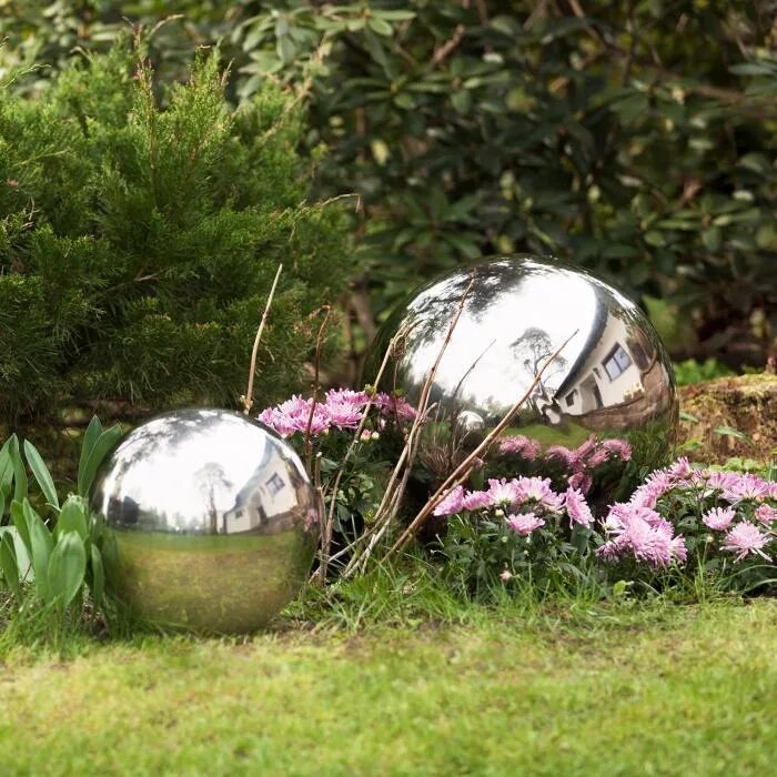 Купить шар для сада. Зеркальные шары для сада. Декоративные шары для сада. Металлические шары для сада. Декоративный шар для сада.