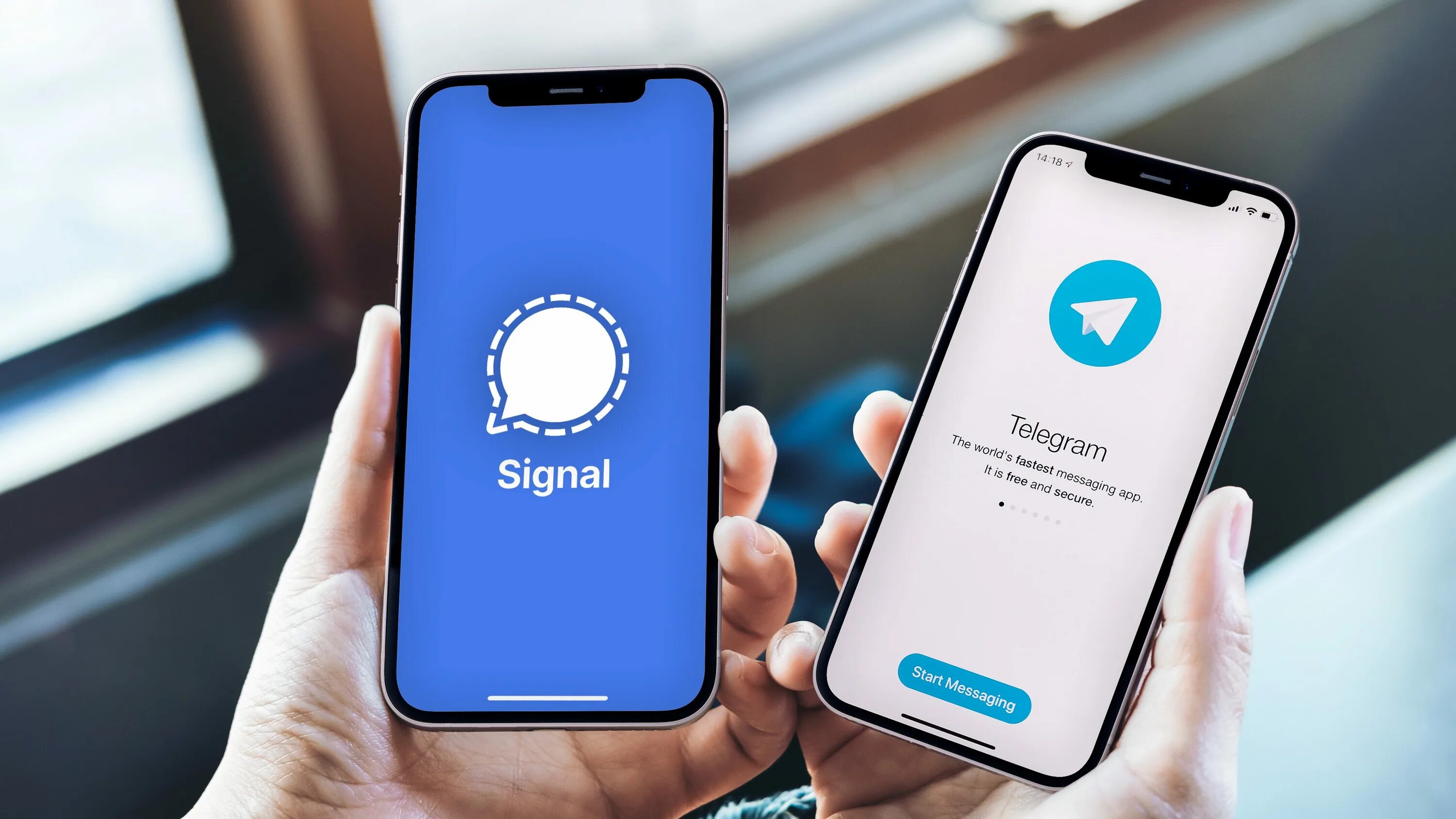 Мессенджер сигнал бесплатный. Сигнал мессенджер. Signal vs Telegram. Мессенджеры Telegram Signal WHATSAPP. Мессенджер с голубым экраном.