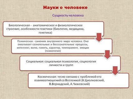 15 наук о человеке