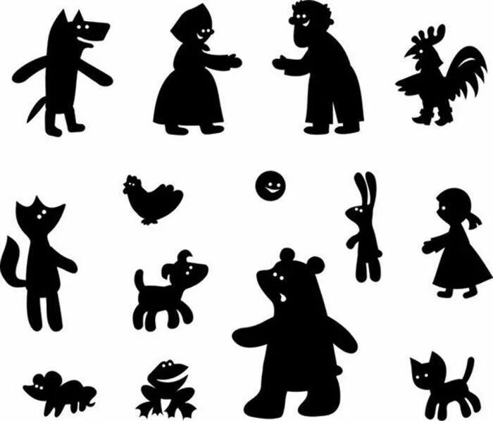 Фигуры для театра теней. Фигурки для театра теней. Теневые фигурки. Фигурки для теневого театра. Кукольный театр теней.