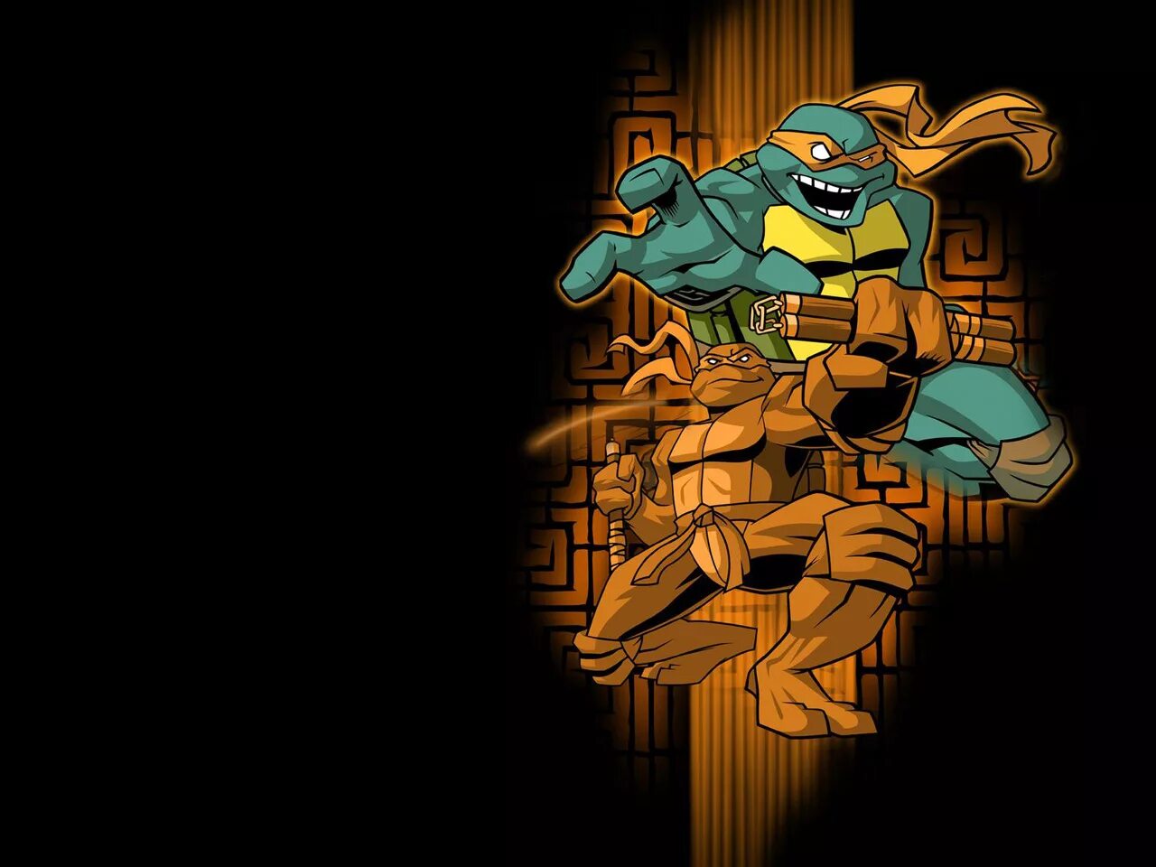 Мутанты черепашки ниндзя 2003 2009. Тмнт Микеланджело 2003. TMNT 2003 Микеланджело. Черепашки ниндзя 2003 года Микеланджело. Черепашки ниндзя мультик 2003.