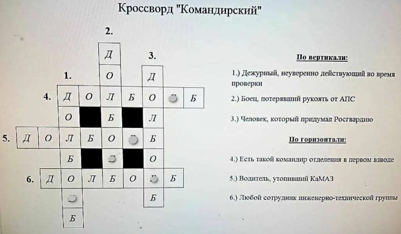 Кроссворд. Сканворд командирский. Кроссворд командирский долбоеб. Кроссворд командирский прикол. Труженик сканворд