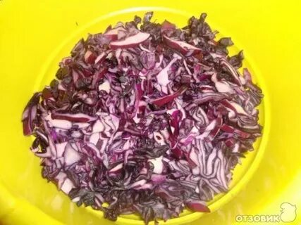 Салат с краснокочанной капустой рецепт с майонезом