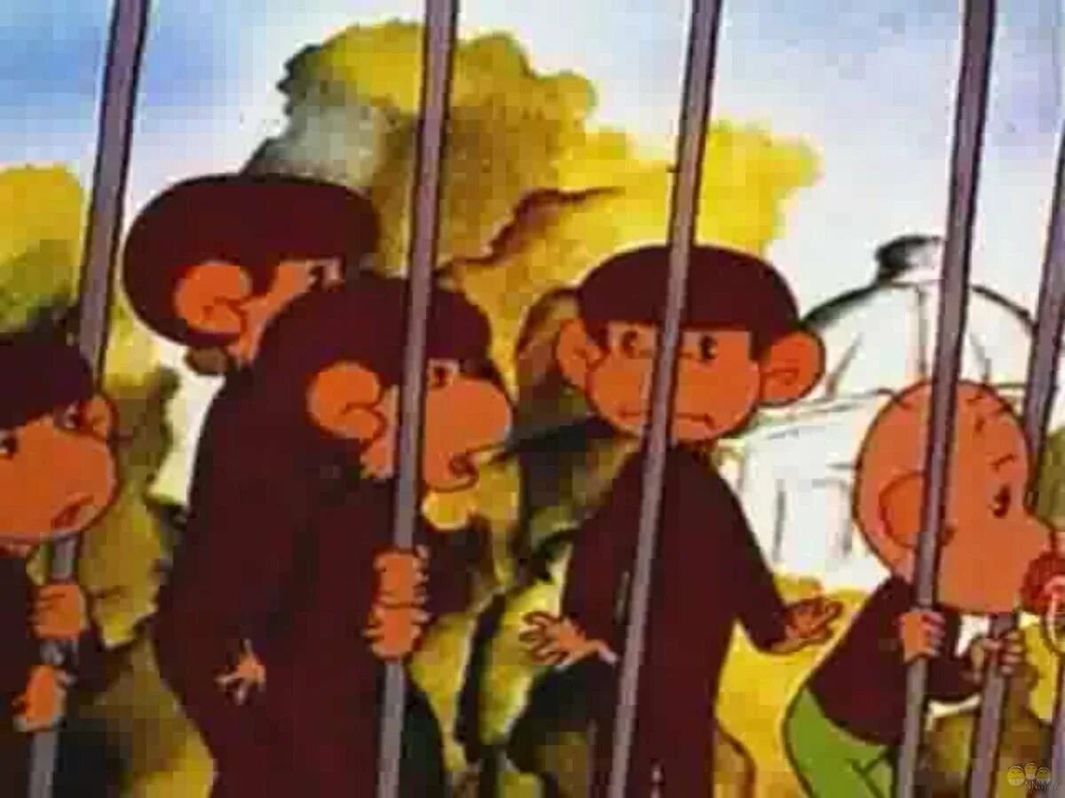 Маленькая обезьянка из мультика. Осторожно обезьянки 1984. Осторожно обезьянки Союзмультфильм.