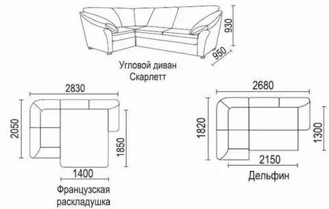 Как разобрать угловой диван