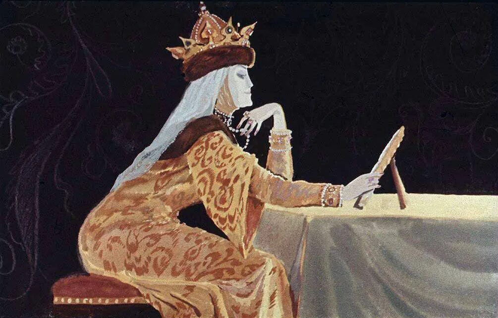 Ты царица спору нет. Сказка о мертвой царевне царица. александр сергеевич пушкин царевна. сказка о мёртвой царевне и о семи богатырях александр пушкин. сказка о мертвой царевне царица с зеркальцем.