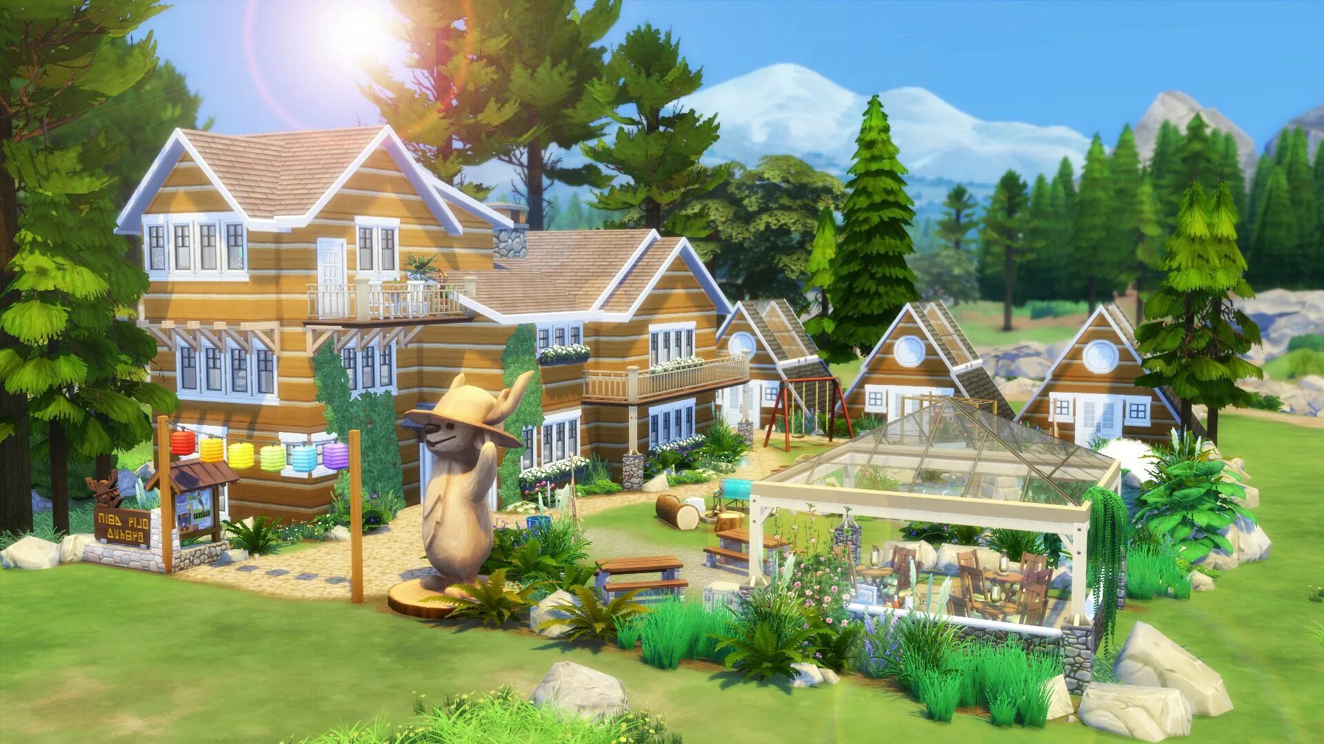 Дом 4 лагерь. Симс 4 лагерь. SIMS 4 Camping House. Симс 4 детский лагерь. Палаточный лагерь симс 4.