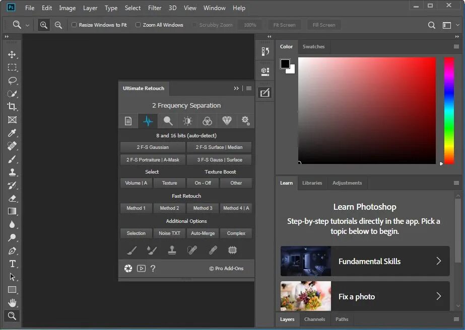 Как включить панели в фотошопе. Ultimate retouch panel 3.9.1. панель фотошопа. adobe photoshop панель. панели для photoshop.