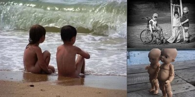 голопопое детство фотографии