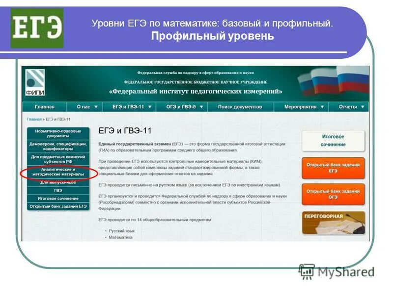 Егэ какой уровень. Егэ какой уровень