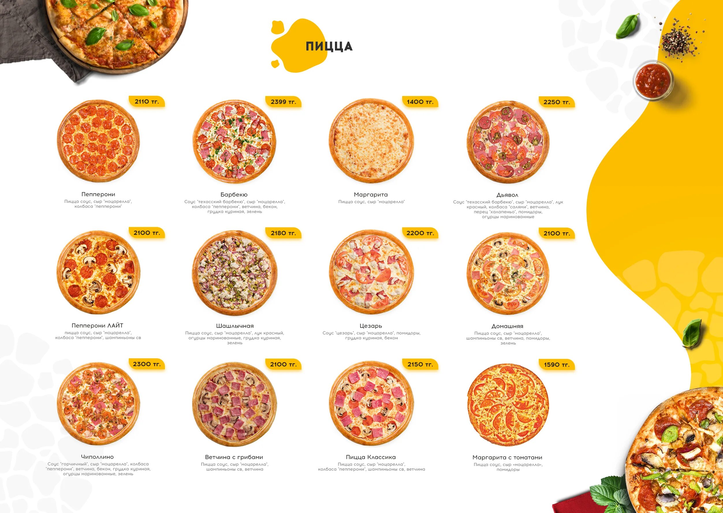 Меню пицца. Меню пиццерии. Названия пицц. Разновидности пиццы названия.