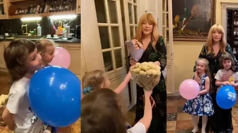 Как справила день рождение пугачева