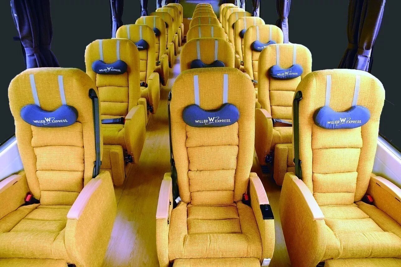 Bus seats. Individual Seats. Bus 32 Seats. Highway Bus 1157 Seats four Row.