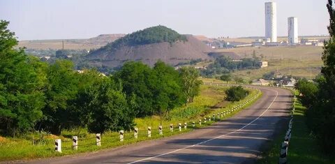Шахтерское гора