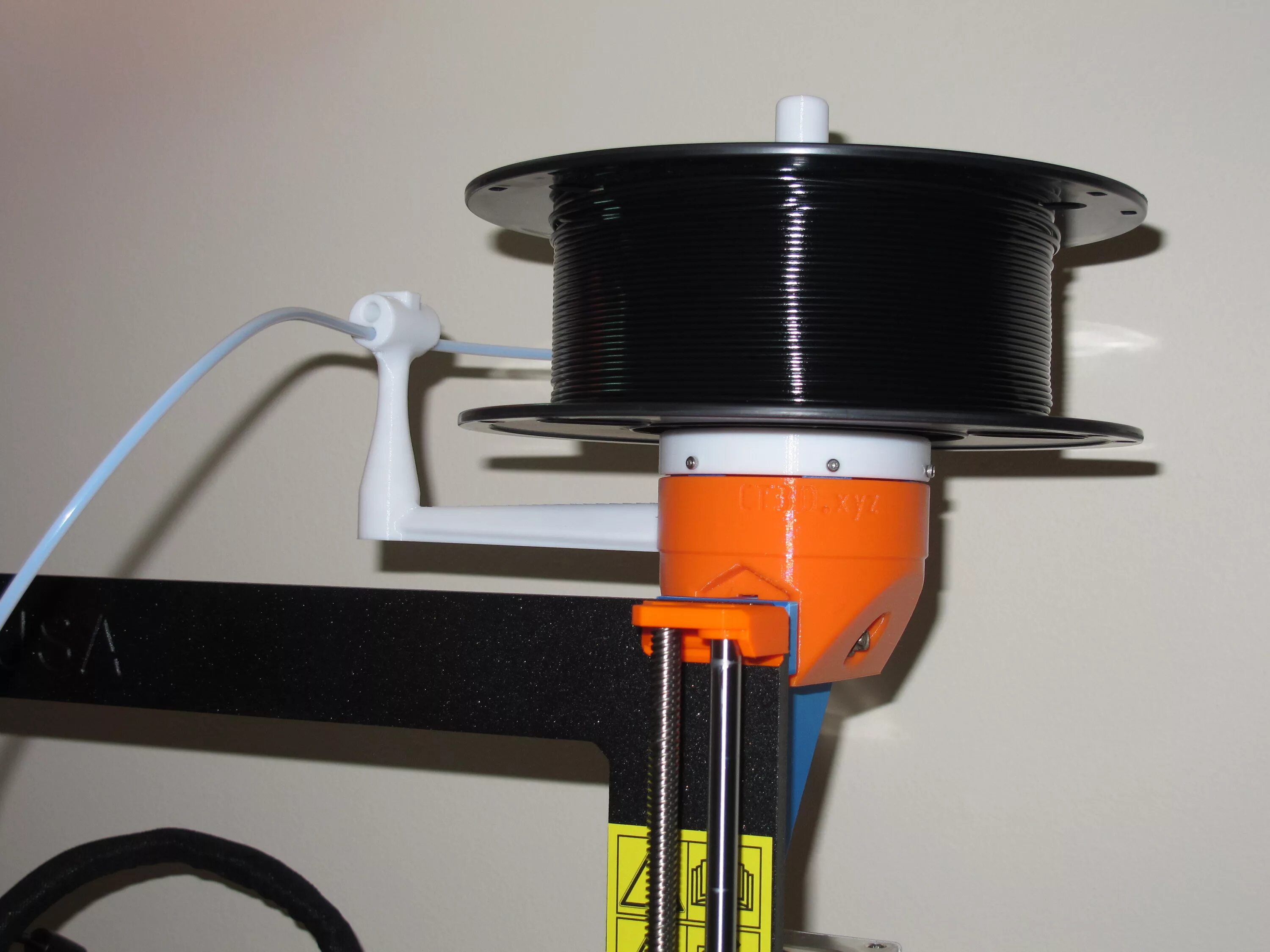 Перемотка филамента. Держатель катушки prusa i3. держатель катушки филамента ghost 5 filament holder. spool holder 3d принтер.