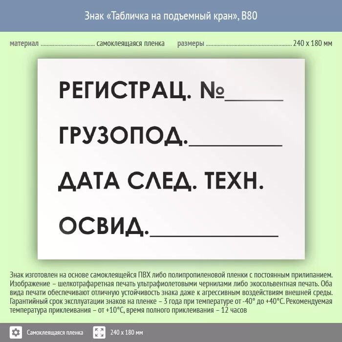 Что должно быть на табличке пс. Что должно быть на табличке пс