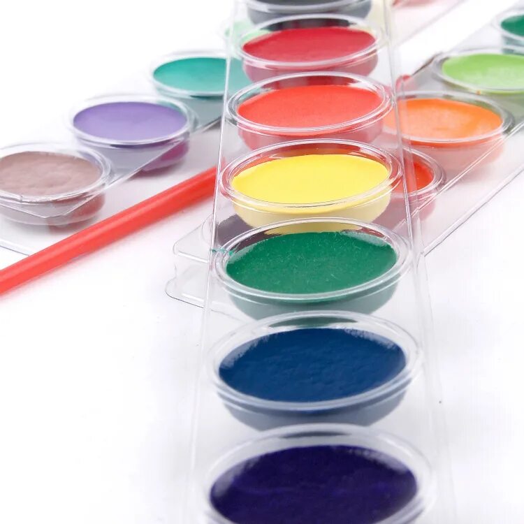 акриловые краски для детей. луч гуашь классика без кисти 20 мл 6 цв. продажа красок оптом. пальчиковые краски композиция. детские краски оптом.