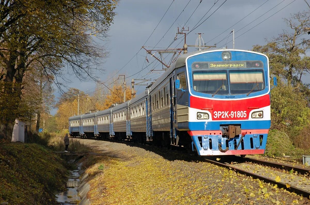 Электричка кутузово новое зеленоградск. Эр2к 976 Калининград. Эр2к 918. Эр2к 918 Калининград. Эр2-002.