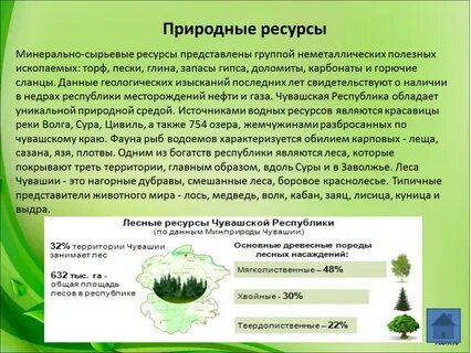 Природные ресурсы чувашии