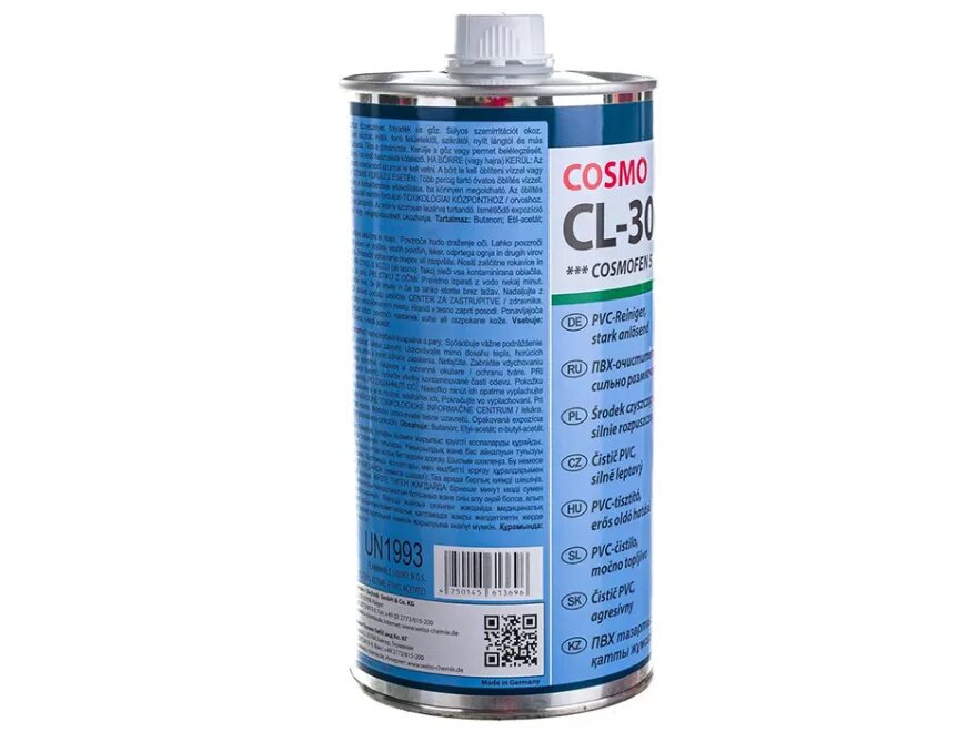 Cosmo cl. Космофен cl-300.110. cosmofen сильнорастворящий очиститель для пвх cl-300.110. растворитель космофен 5. cosmo cl-300.110.