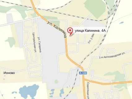 Карта ликино