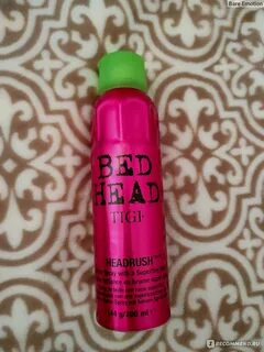 tigi спрей блеск для волос headrush
