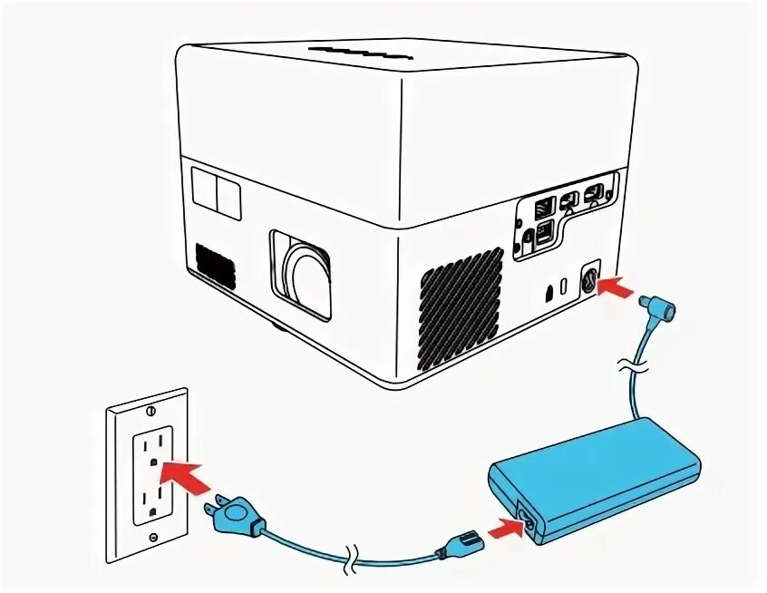 Как подключить телефон к проектору led projector. Разъем для подключения проектора. подключение проектора через lan. led projector как подключить. повербанк подключить к проектору hy-300.