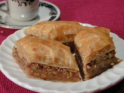 Рецепт турецкой пахлавы с грецкими