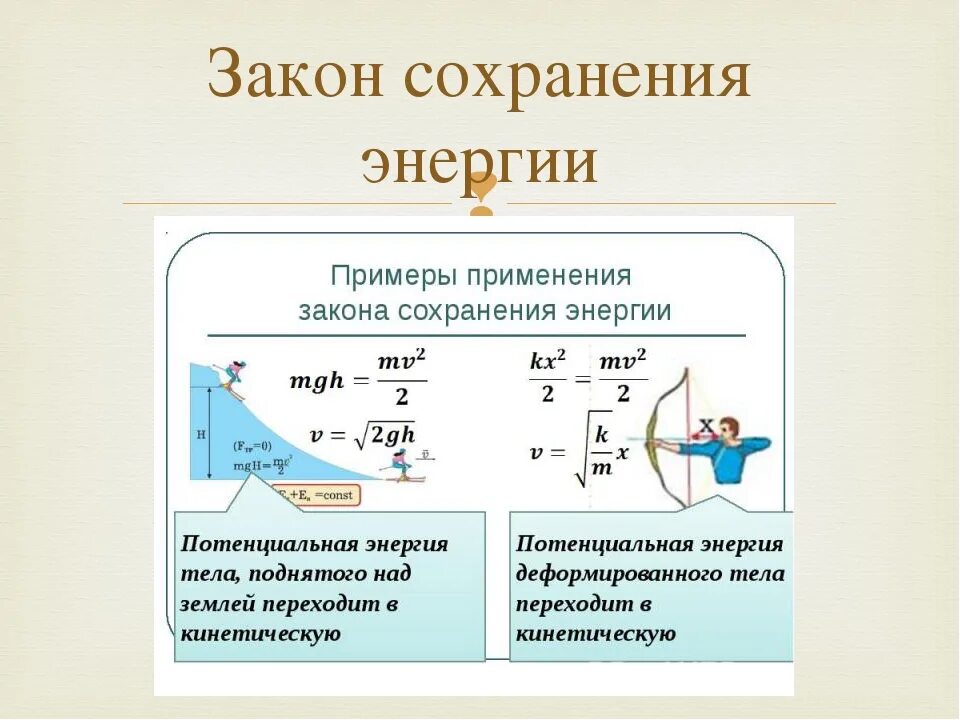 Формулы по закону сохранения энергии. Закон сохранения механической энергии формула. Закон сохранения механической энергии физика. Закон сохранения энергии физика формула. Законы сохранения значение