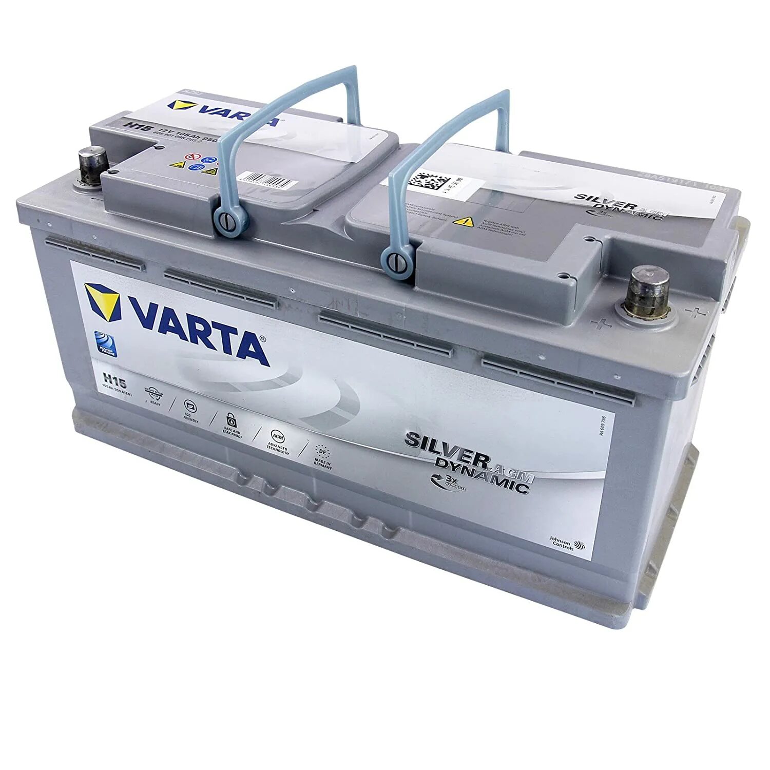 Аккумулятор автомобильный легковой. 605901095 Varta. Varta 105 AGM. Аккумулятор AGM 105 Ah Varta. Автомобильный аккумулятор Varta Silver Dynamic AGM h15 105r (start-stop) 950a 393x175x190.