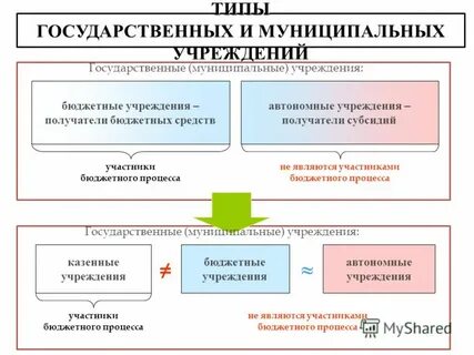 Виды государственных и муниципальных услуг