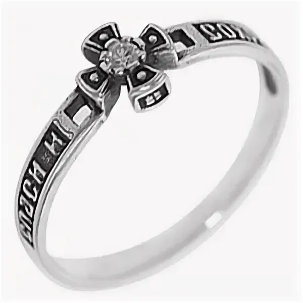 Кольцо спаси и сохрани с бриллиантами алькор 12128-100. Кольцо крест с камнями. Кольцо спаси и сохрани с крестиком. 91541-848729). 91541-848729).