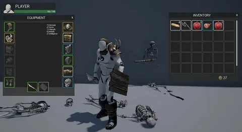 Unreal engine инвентарь