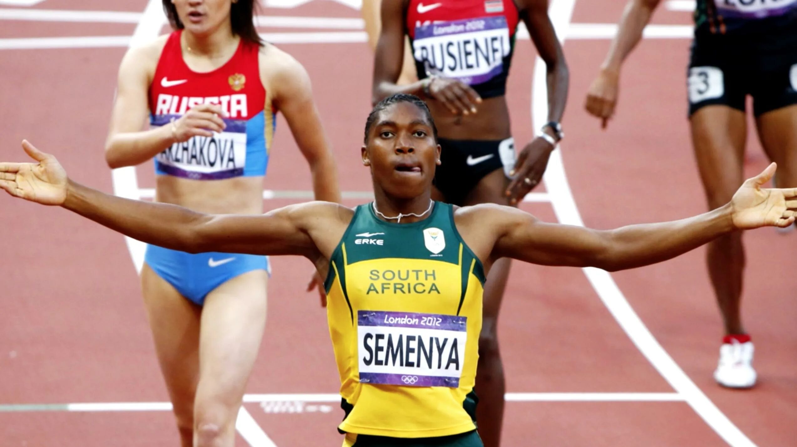 She runs like