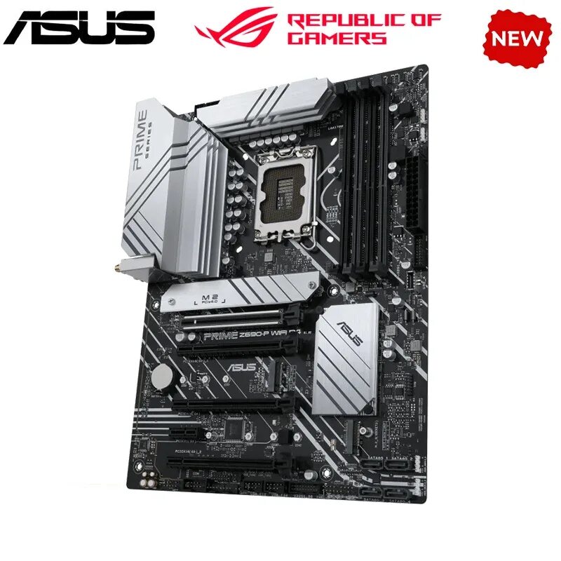 Lga 1700 z690. ASUS Prime z690-p. ASUS Prime z690-p d4. ASUS z690 Prime d4. Материнская плата ASUS Prime z690-p d4.