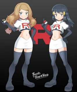 Team Rocket Serena & Dawn ✨ Commissioned by @1DarkVoid Thanks for all t...