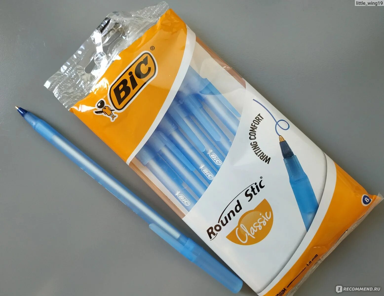 Ручка шариковая bic round stic