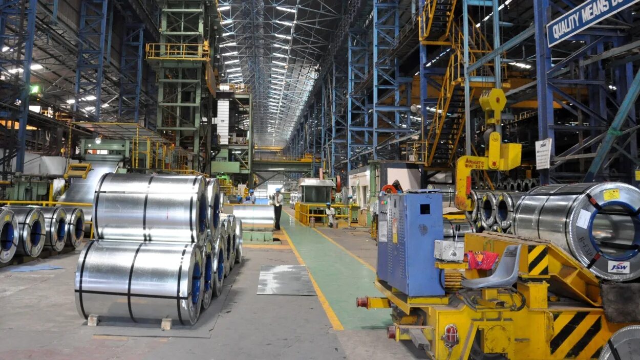 Промышленность Индии. 2. JSW Steel Ltd.. JSW 110. JSW ispat Steel. Производство стали 2023