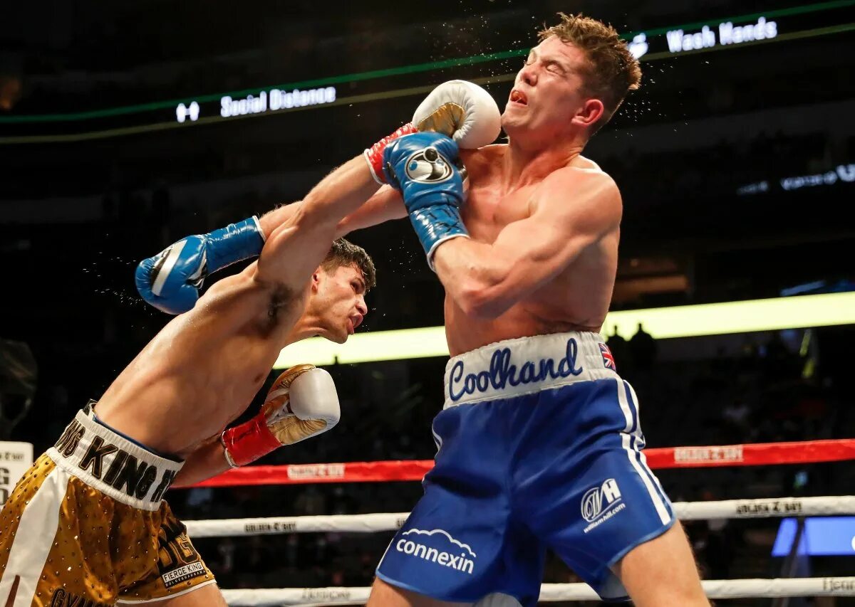 Сильный удар будет. Райен Гарсия боксер. Ryan_Garcia_vs._Luke_Campbell.