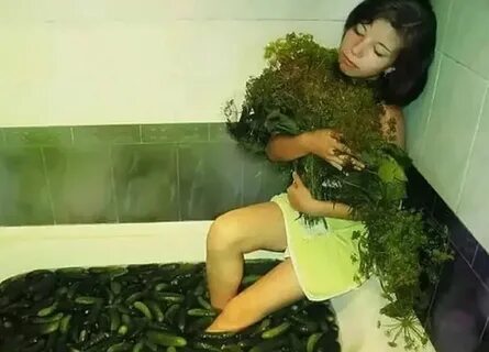 ванна, укроп 