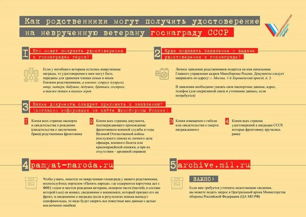 Как получить информацию о родственниках
